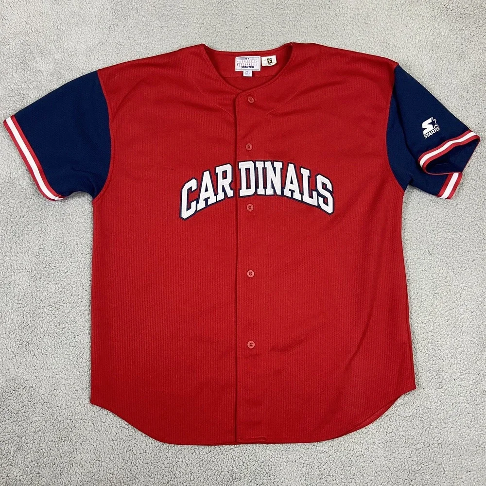 Vintage St Louis Cardinals Mark McGwire‎ Starter Jersey Sewn Size 2XL MLB